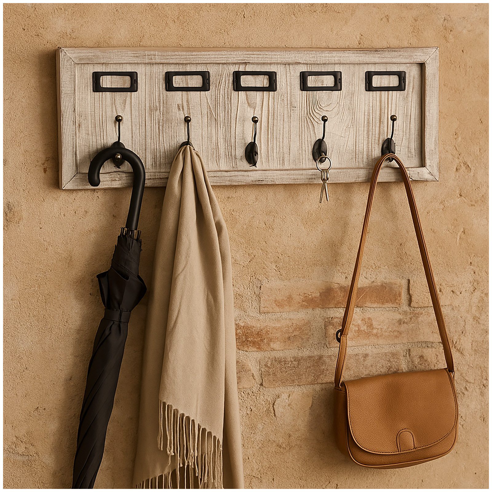 HTI-Living Hakenleiste Kleiderhaken Vintage, (Stück, 1 günstig online kaufen