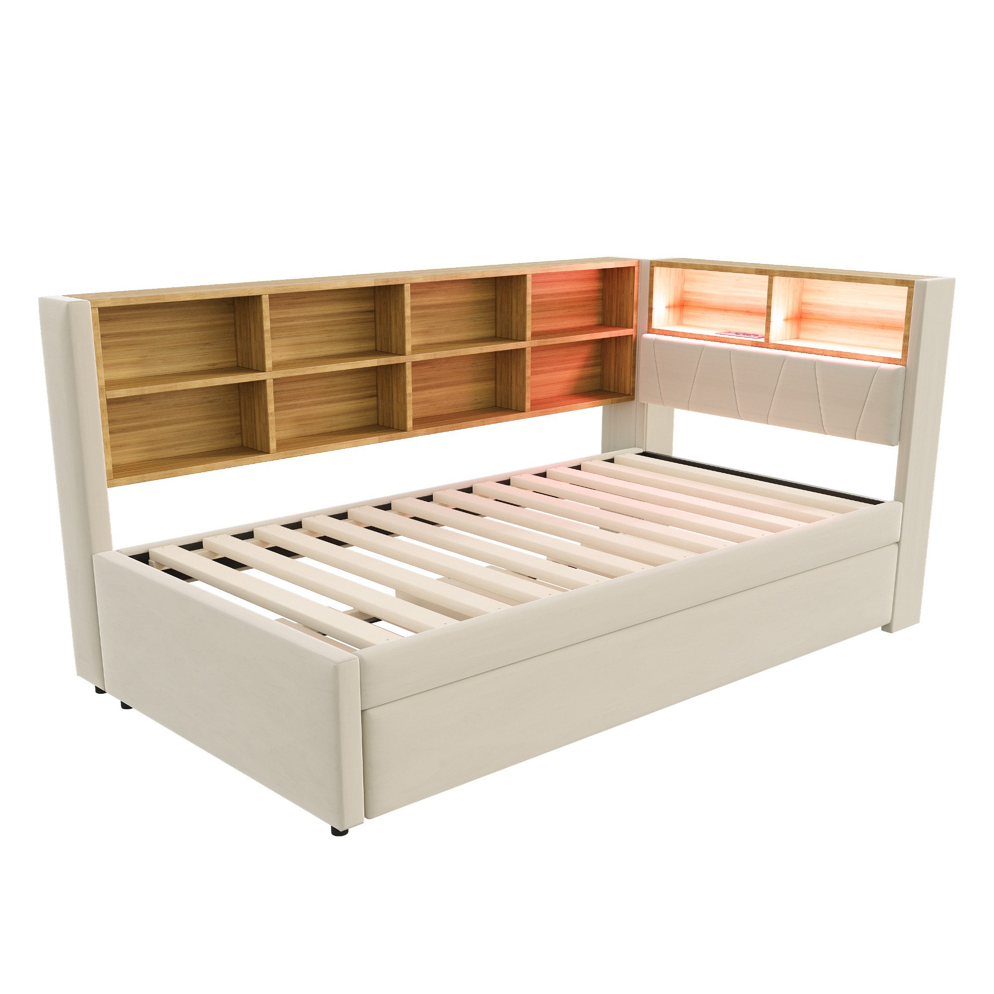 Furnishings Home Polsterbett Ausziehbett Daybett Tagesbett günstig online kaufen