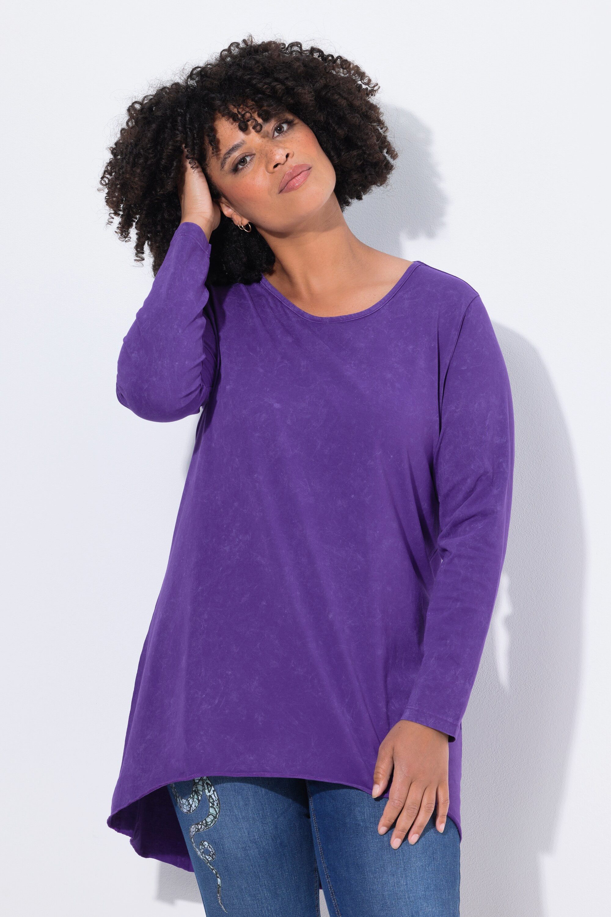 Angel of Style T-Shirt Longshirt A-Linie günstig online kaufen