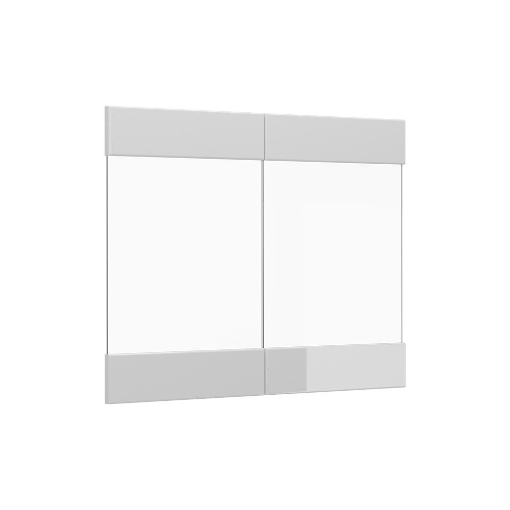 Vicco Hängeschrank R-Line, Weiß Hochglanz, 79.2 x 59 cm Möbelfront für den Hängegl... (1-St)
