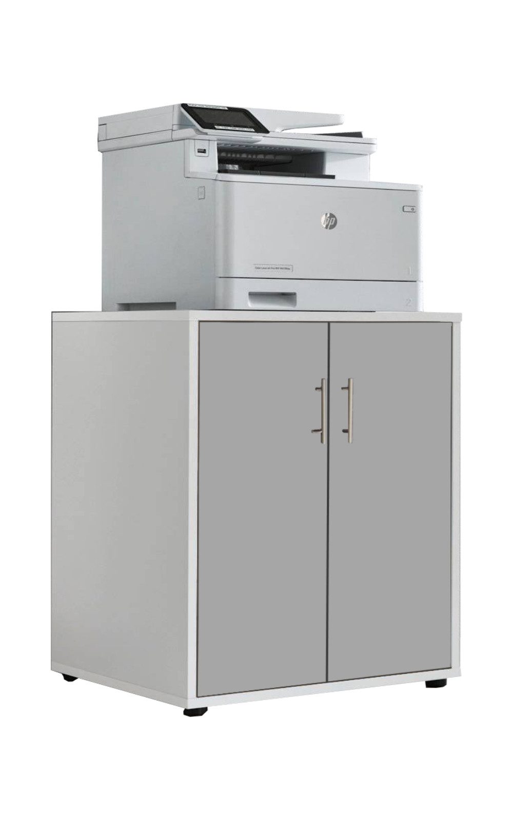 BMG Möbel Aktenschrank Druckerschrank Office Edition (geeignet für 3D Drucker und Office Drucker) Höhe 74 cm, optimale Ergänzung zu Schreibtischen