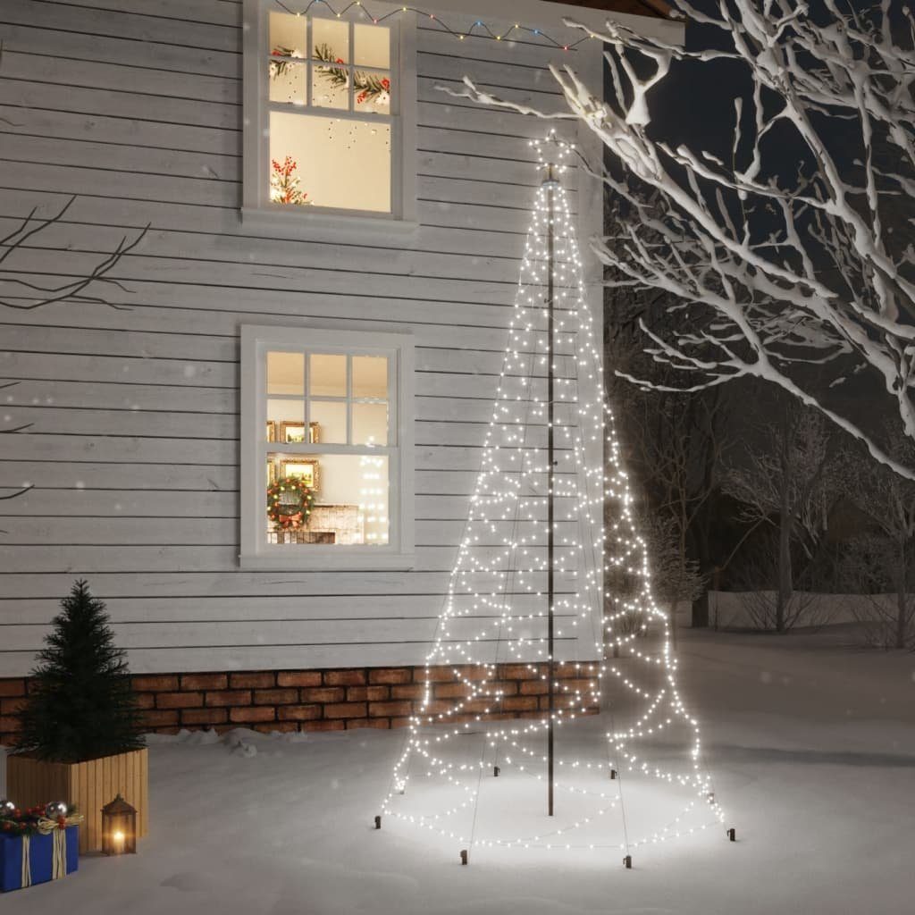 MARELIDA LED Baum LED Lichterbaum mit Stern Weihnachtsbaum 2m 62