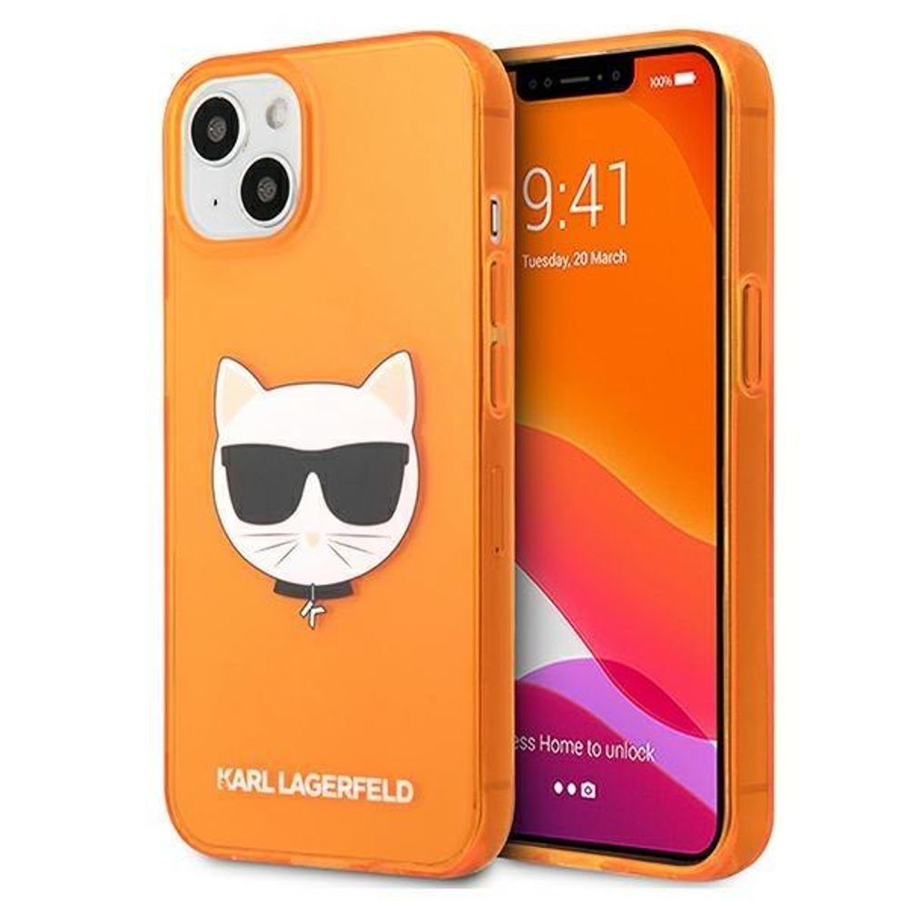 KARL LAGERFELD Handyhülle Karl Lagerfeld KLHCP13SCHTRO iPhone 13 mini 5 ...