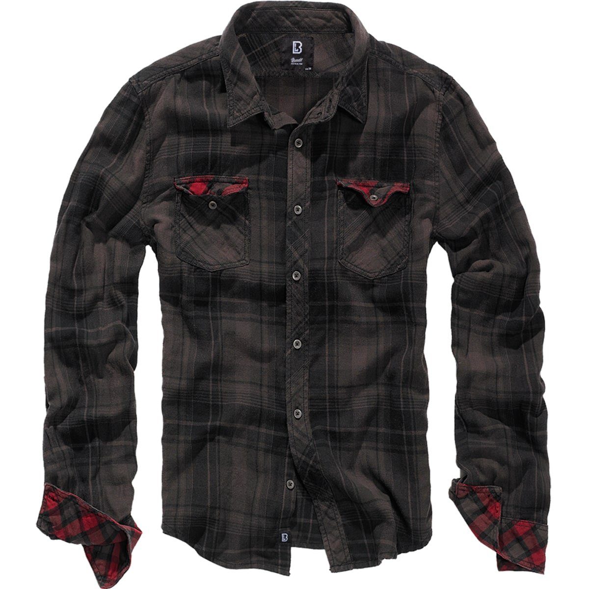 Brandit Langarmhemd "Brandit Herren Duncan Checked Shirt", (1 tlg.) günstig online kaufen