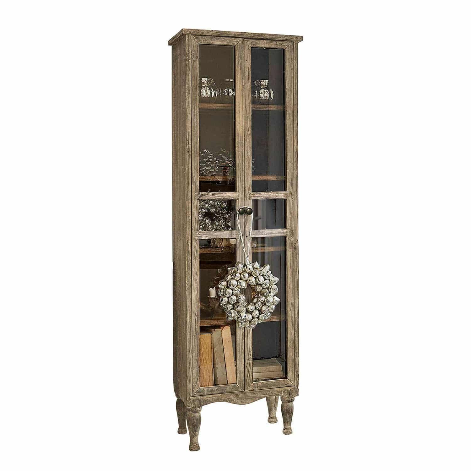 Mirabeau Vitrine Schrank Covent Garden braun