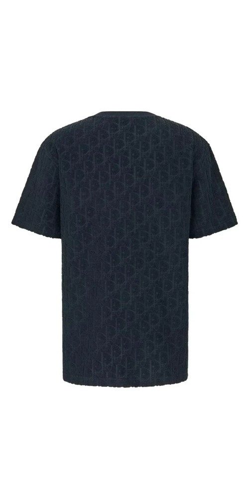 Dior Print-Shirt Dior Oblique T-Shirt Blau günstig online kaufen