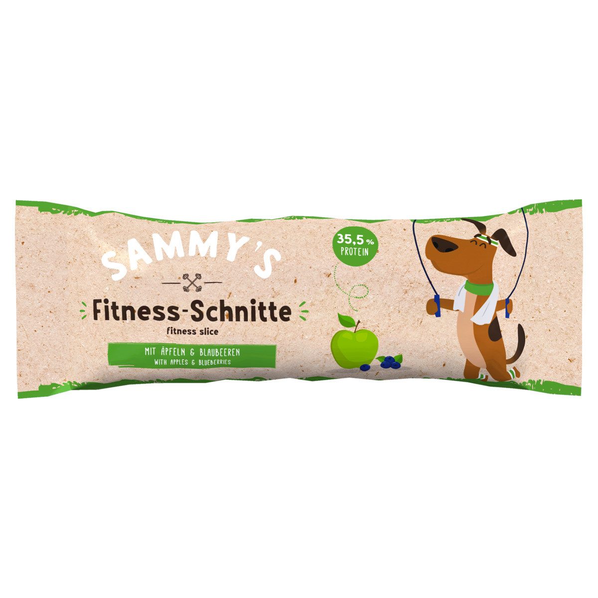 Bosch Petfood Sammys Fitness-Schnitte mit Äpfeln & Blaubeeren 25 g - 20 Stück, für: Hund