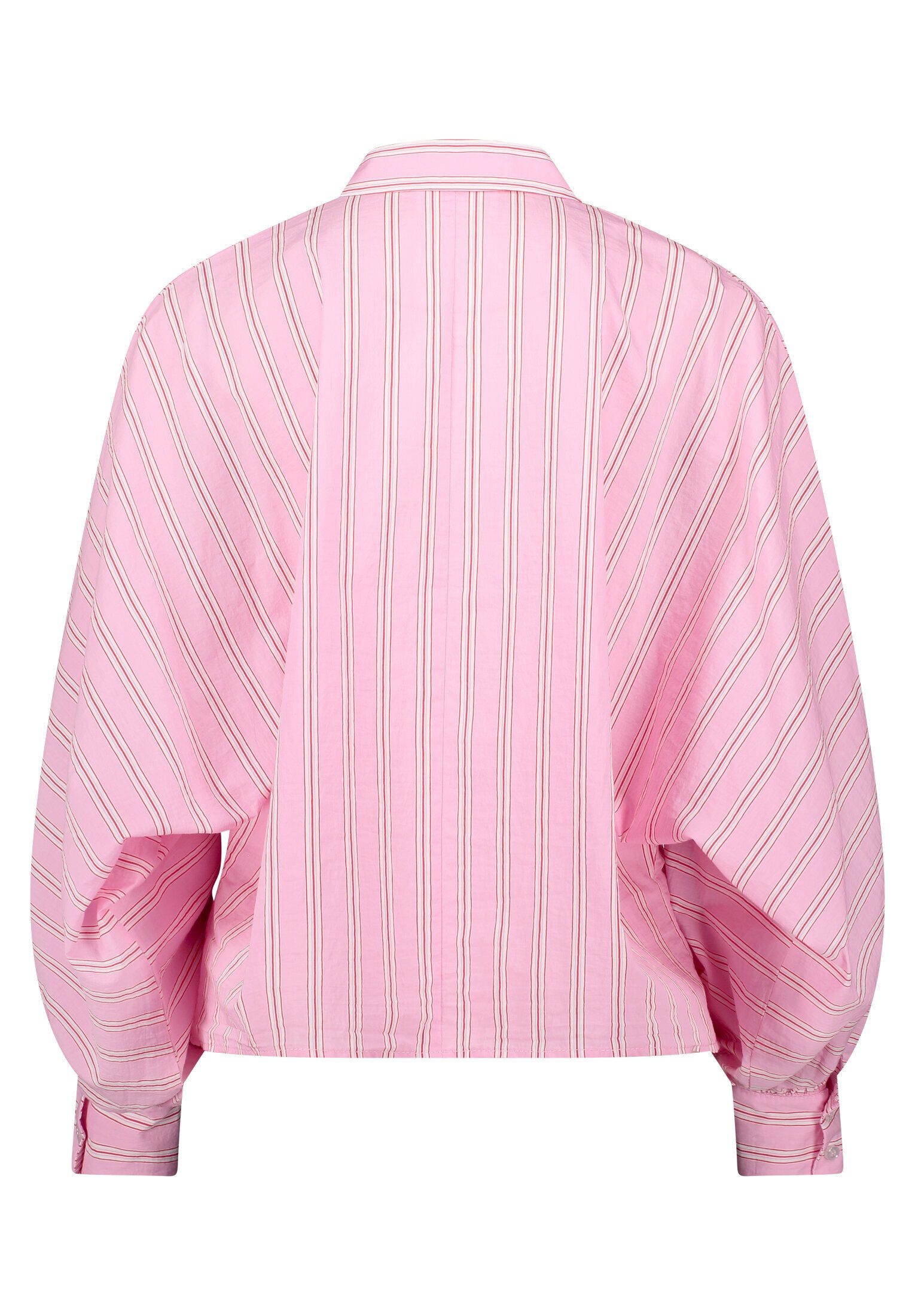 Cartoon Schlupfbluse Damen mit Streifen