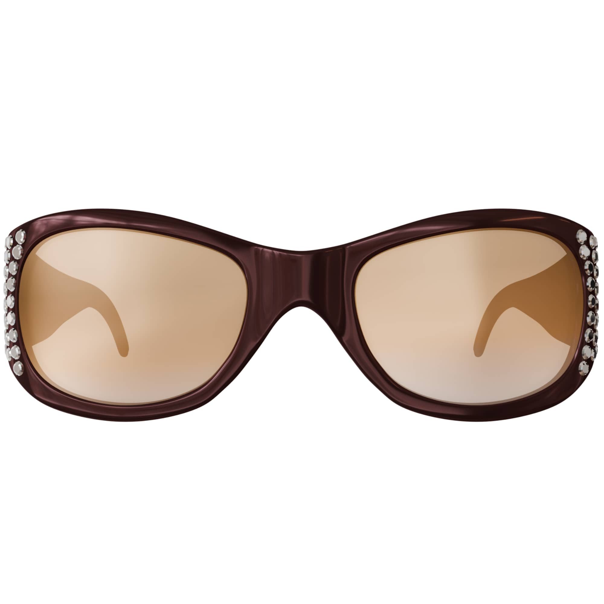 BEZLIT Eyewear Retrosonnenbrille Damen Designer Sonnenbrille Retro Strasssteine (1-St) mit verziertem Bügel