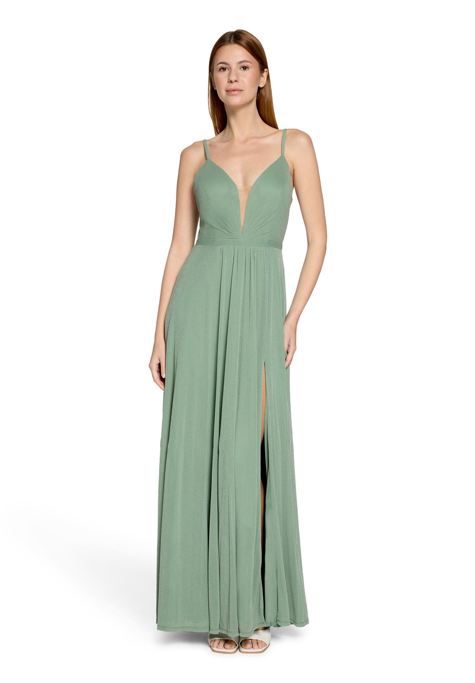 Vera Mont Abendkleid Damen mit Lurexfaden