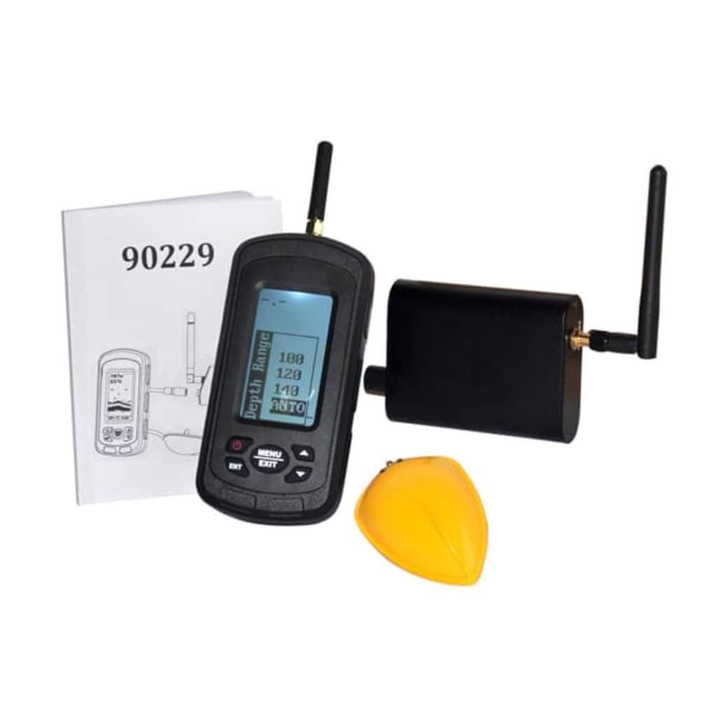 vidaXL Fischfinder Fischfinder Schwarz