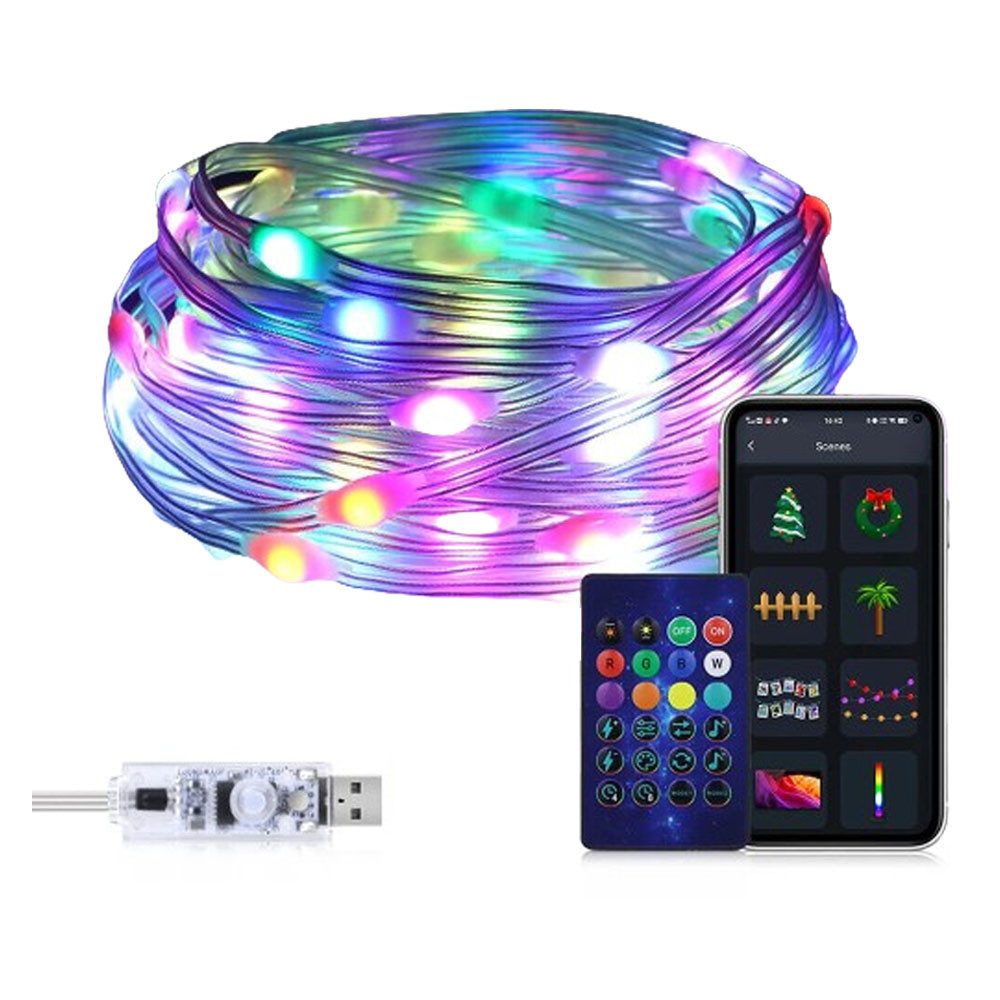LED-Lichterkette LED Lichterschlauch Lichtschlauch Lichterkette Wasserdicht