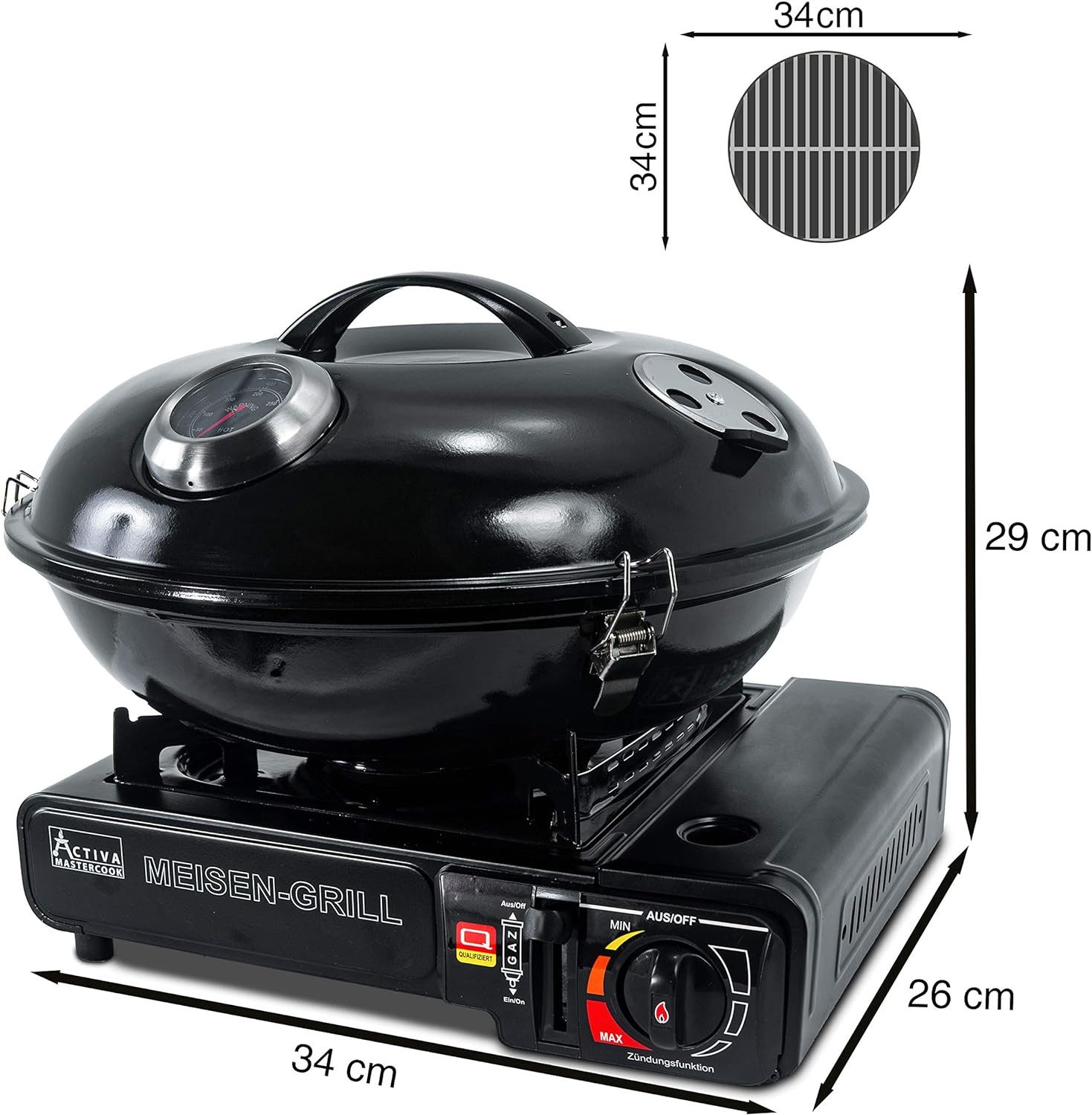 Activa Camping-Gasgrill Meisen