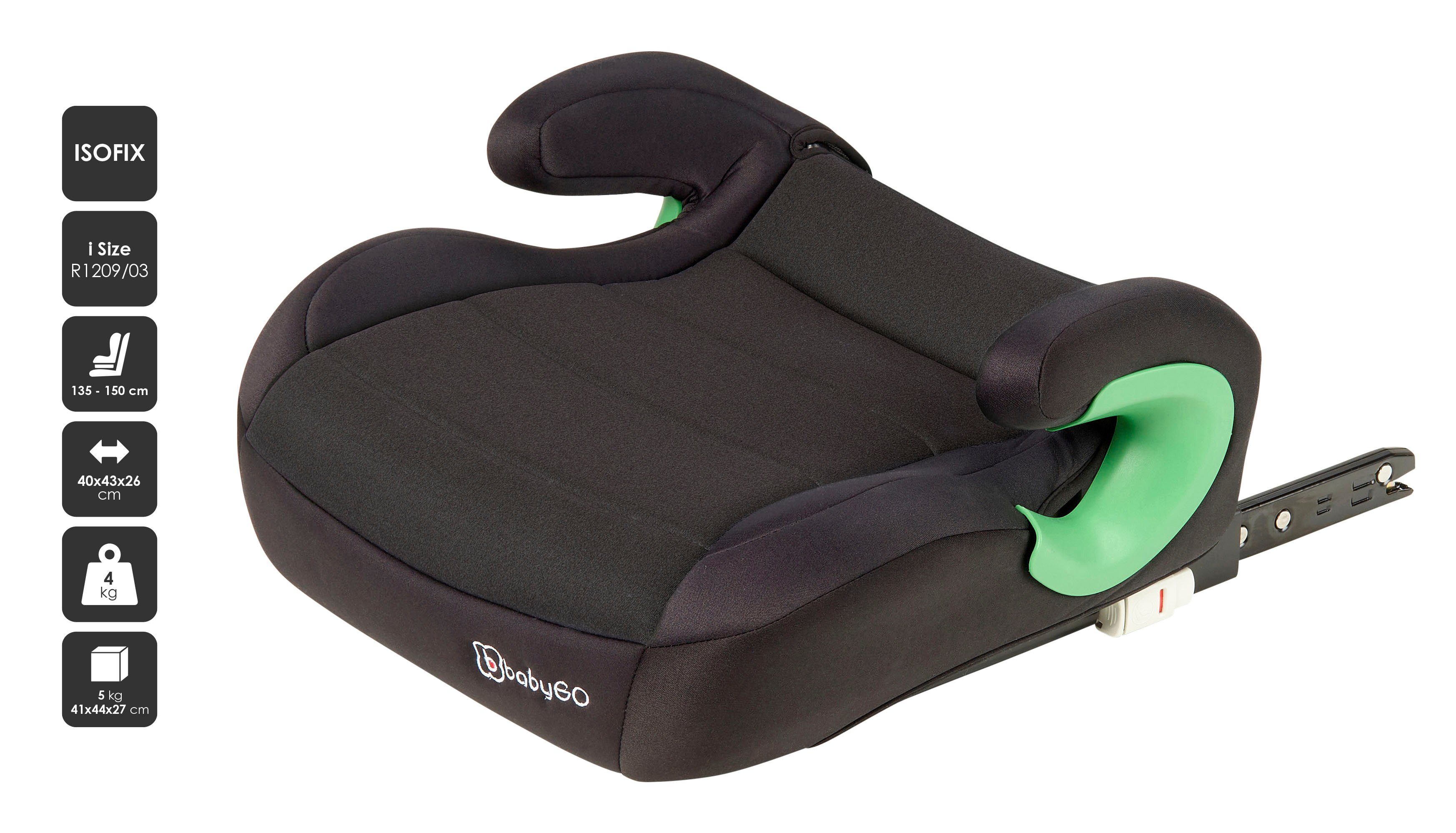 BabyGo Kindersitzerhöhung Bursa III Isize, ab: 135 cm, bis: 150 cm, für 135-150 cm