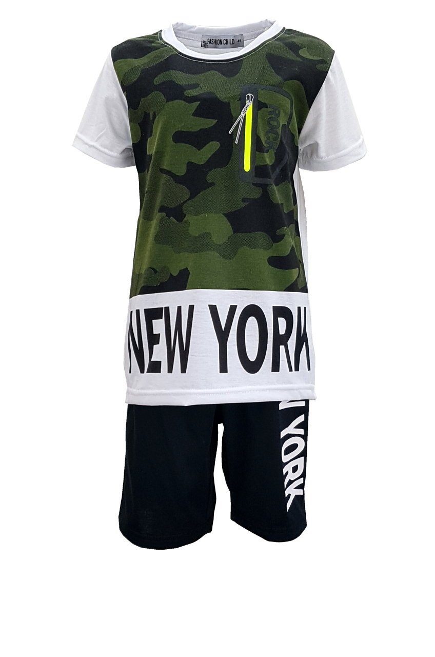 T-Shirt & Shorts Jungen Sommerset, T-Shirt + Shorts, JSn97