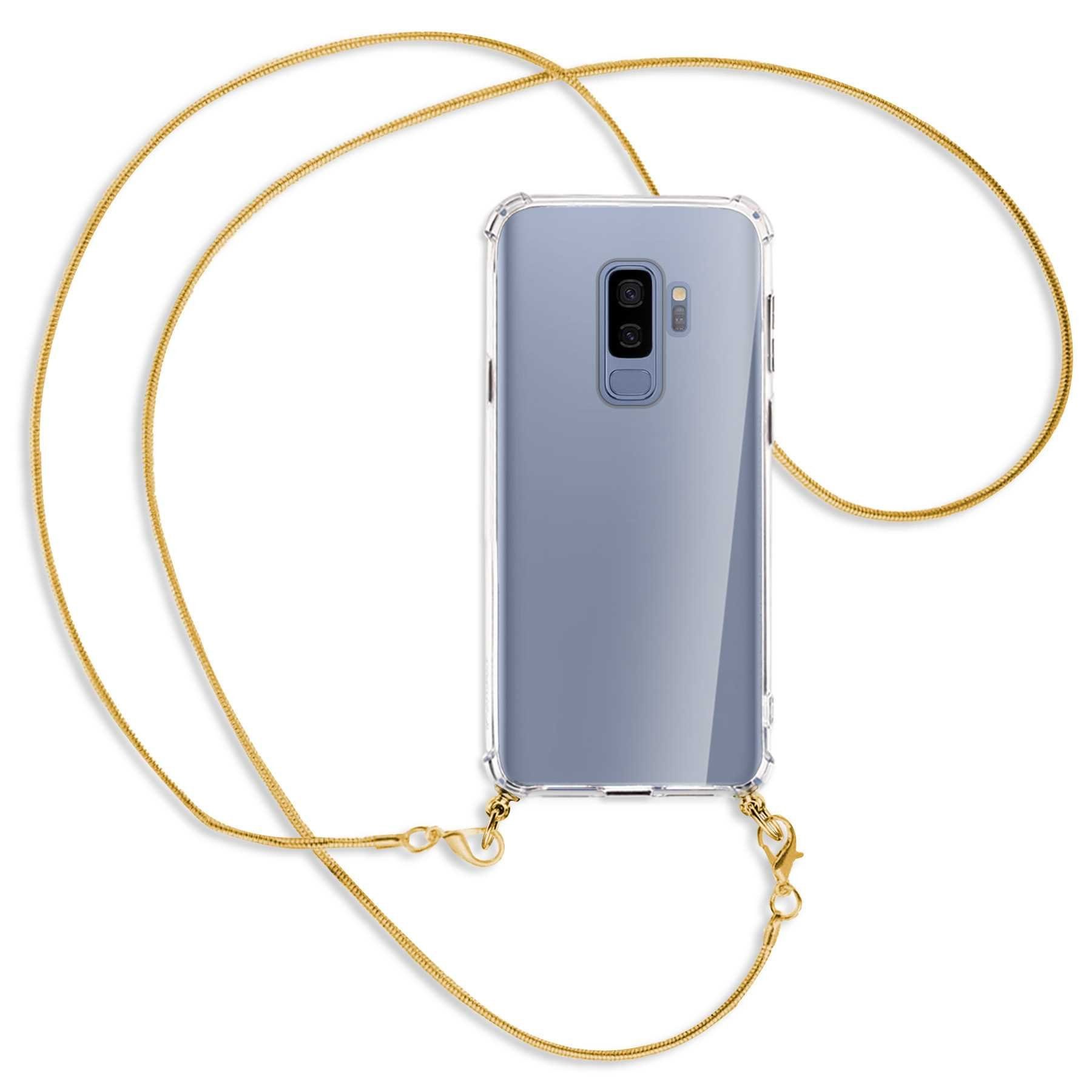 mtb more energy Handykette für Samsung Galaxy S9+ / S9 Plus [NC-005-MK], Umhängehülle mit Metallkette [NC-005-MK]