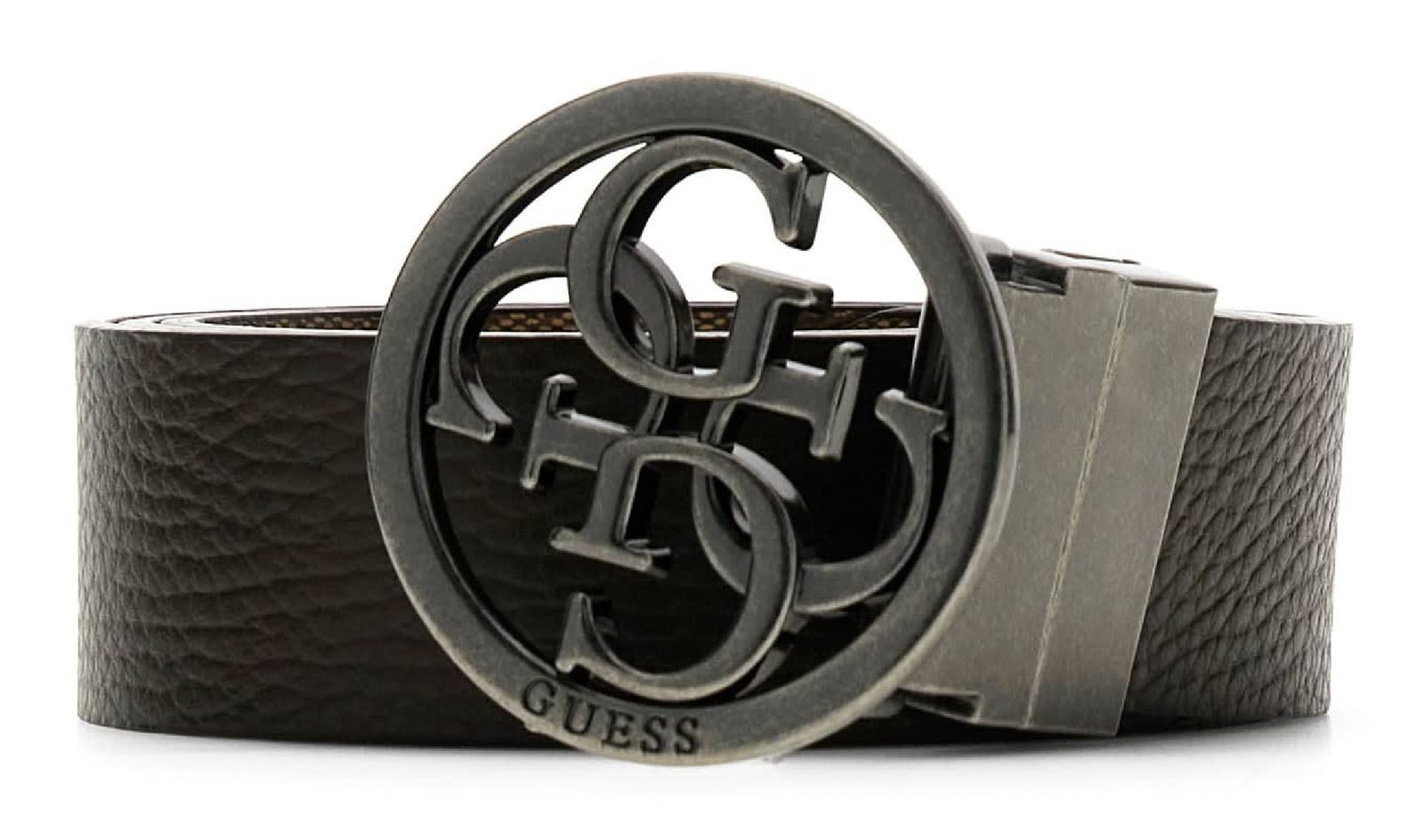 Guess Synthetikgürtel Adjustable And Reversible Belt H35 aus echtem Leder