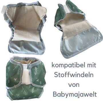 Popolini Windeln Überhose Popowrap für Stoffwindeln S-XL (1 Stück, 1-St., Überhose passend für alle Saugwindeln), Atmungsaktiv, Stufenlos schließbar, MADE IN EU