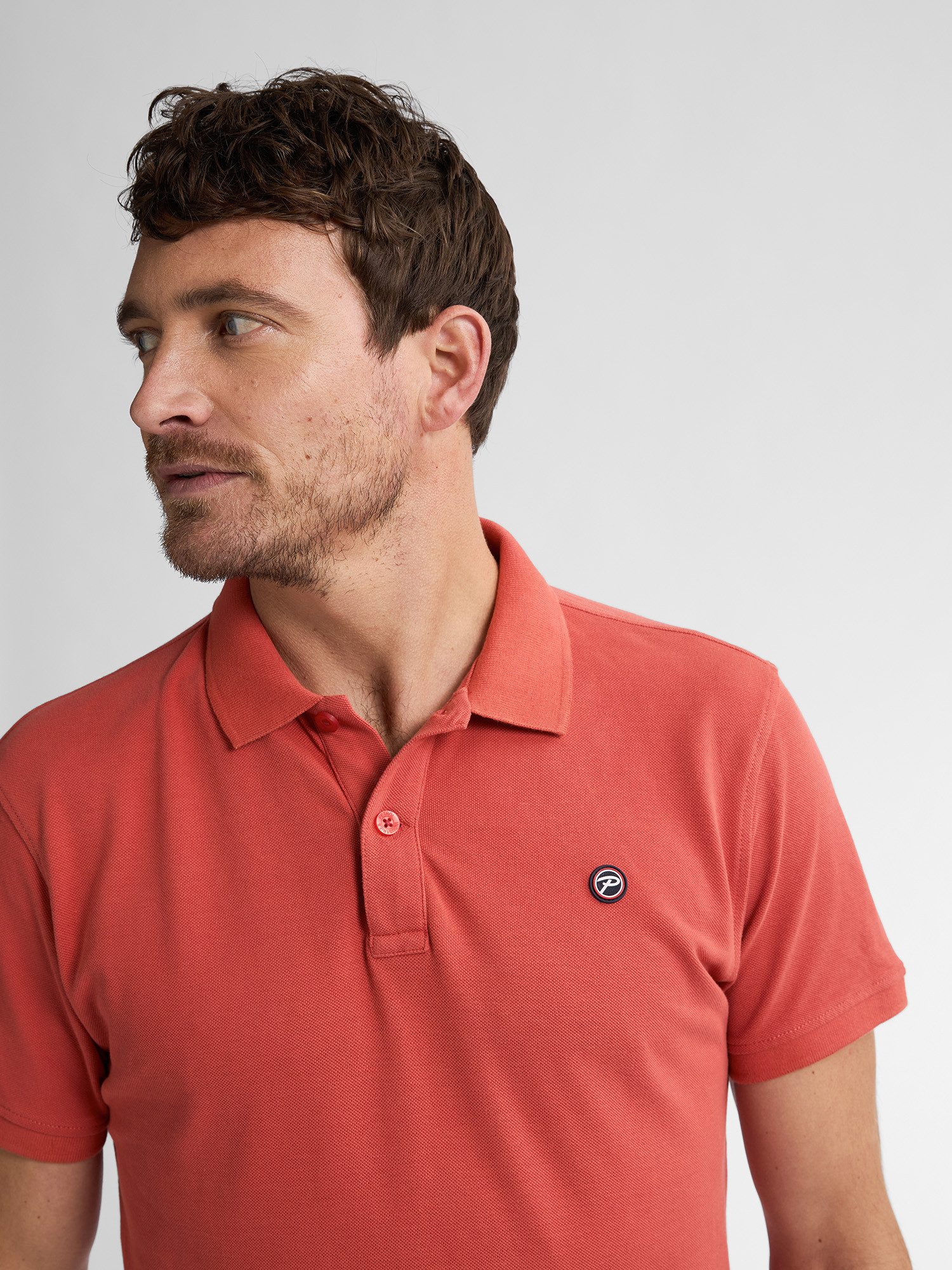 Petrol Industries Poloshirt mit Logo Stickerei