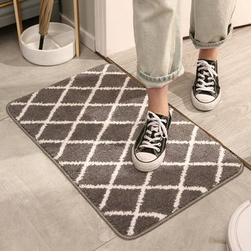 Teppich Einfache dicke Eingangsmatte - Absorbierende Anti-Rutsch-Fußmatte für, AUKUU, 45*70CM, das Badezimmer, Schlafzimmertürmatte - Verschönern Sie Ihr Zuhause