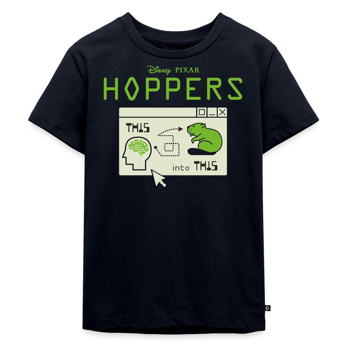 T-Shirt Hoppers Von Mensch Zu Biber Und Zurück Kinder Premium T-Shirt