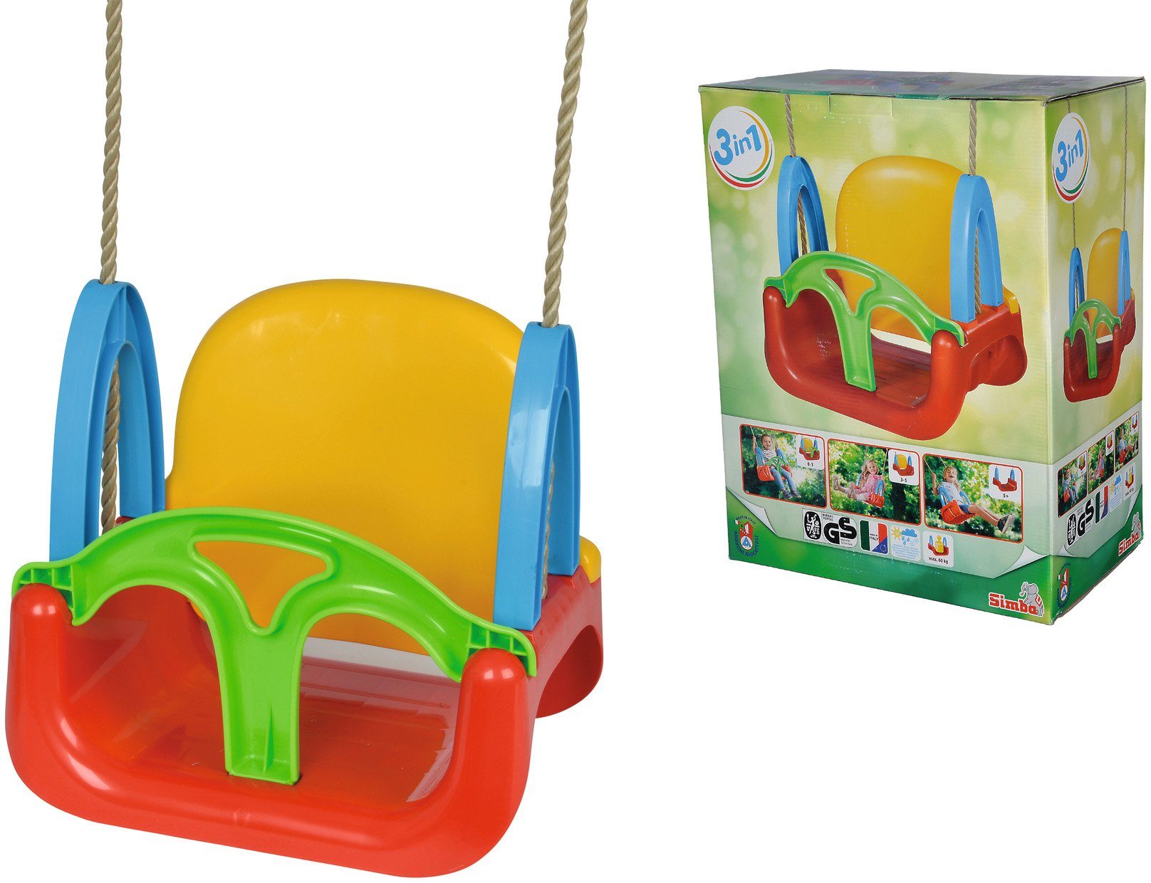 SIMBA Babyschaukelsitz 3in1 Schaukel günstig online kaufen