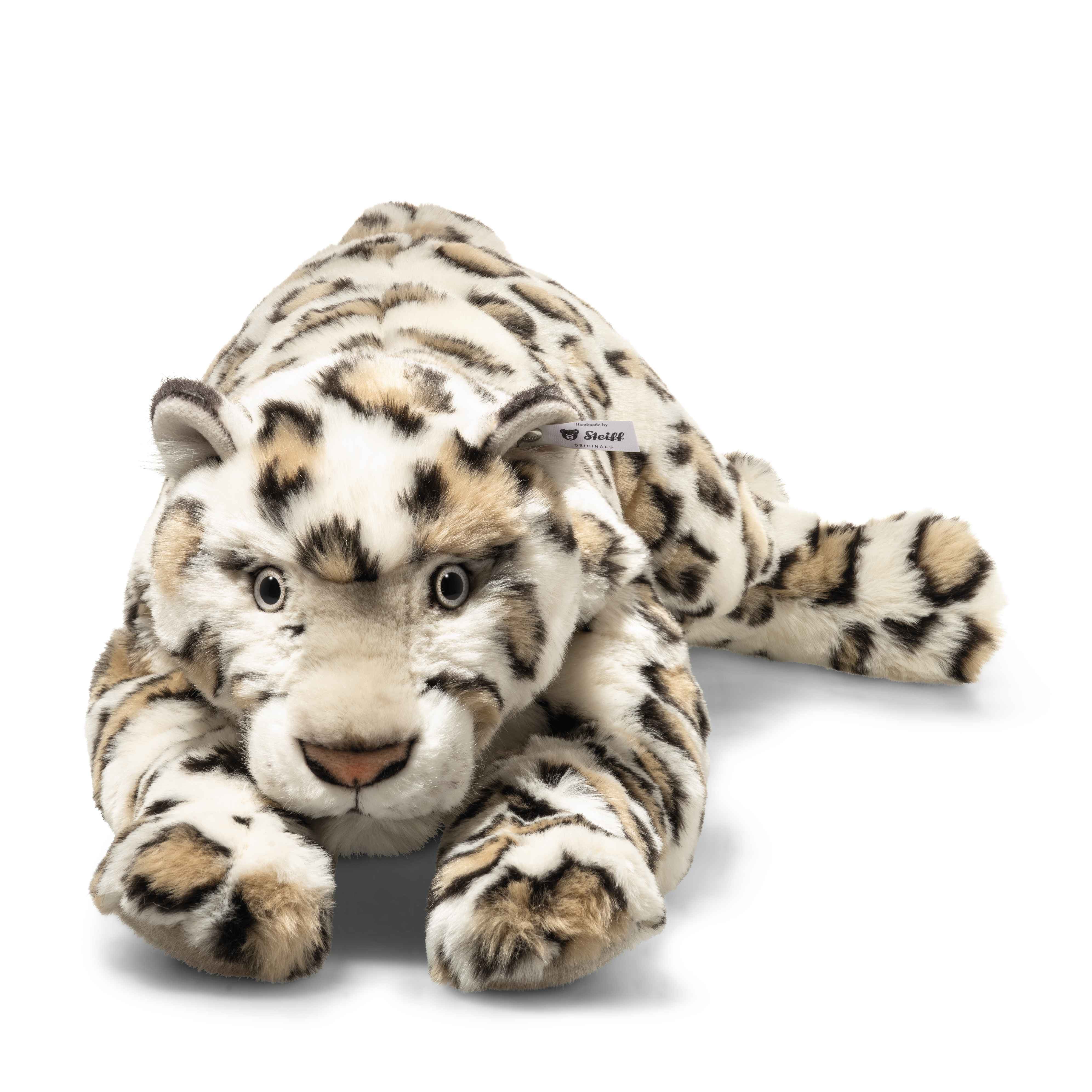 Steiff Kuscheltier Parddy Schneeleopard, creme gefleckt
