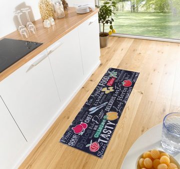 Küchenläufer Delicious Kitchen Board, HANSE Home, rechteckig, Höhe: 3 mm, Läufer, Rutschfest, Küchenteppich, Küche, Teppich, Pflegeleicht