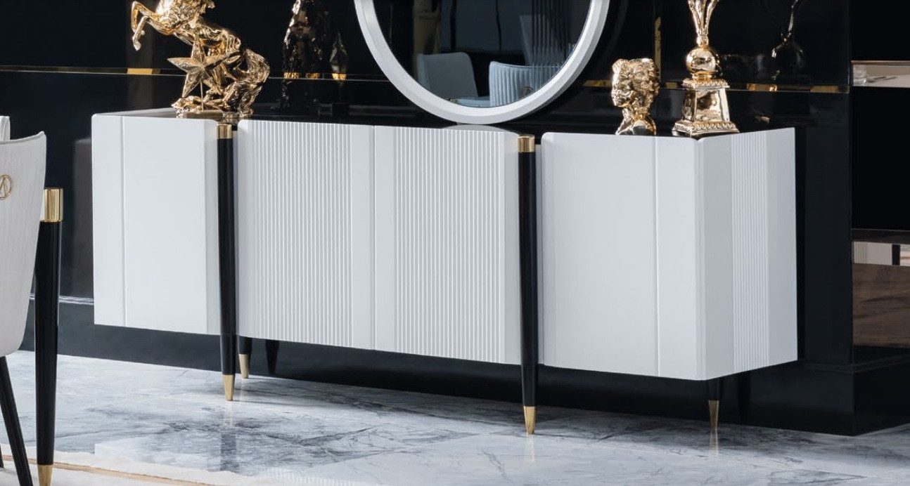 Xlmoebel Sideboard Italienisches Sideboard aus Holz mit eleganter Oberfläche (1 St., Kommode), Hergestellt in Europa