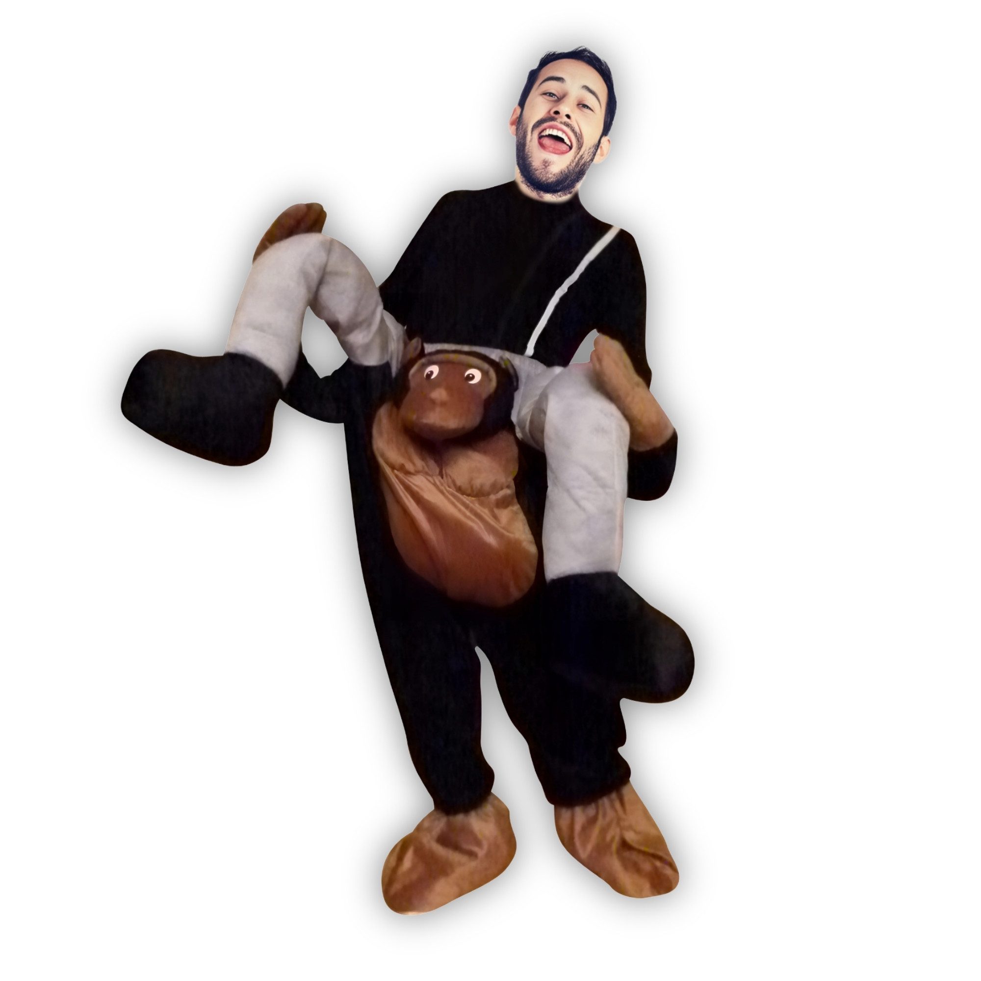 Ikumaal Kostüm Carry Me Kostüm-e, Erwachsen-e, Fasching Fasnacht