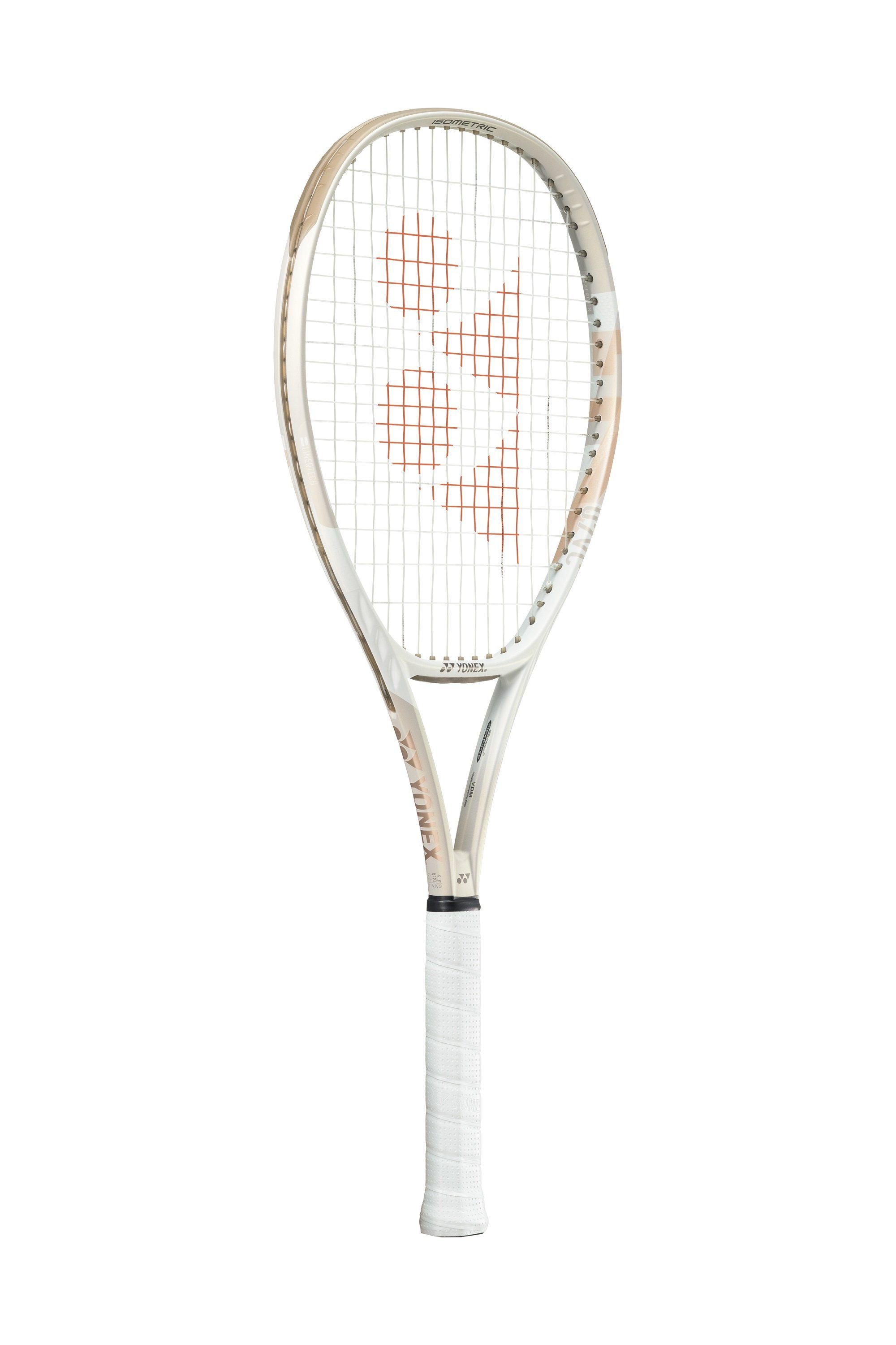 Yonex Tennisschläger VCore (7th Generation) 100in/300g/Turnier 2024 sand/beige - unbesaitet