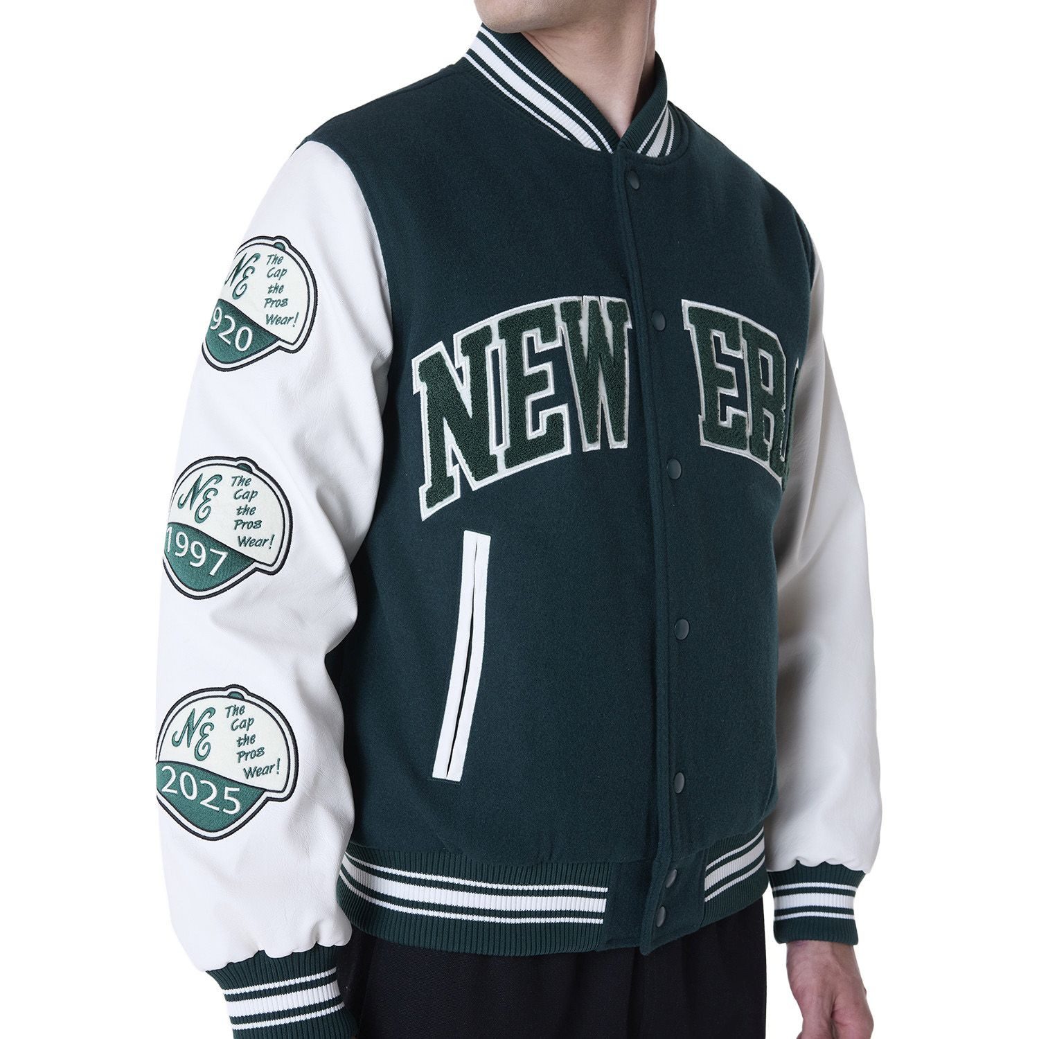 New Era Collegejacke Varsity College BRAND PATCHES