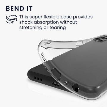 kwmobile Handyhülle Hülle für Samsung Galaxy A13 5G, Silikon Handyhülle transparent - Handy Case gummiert