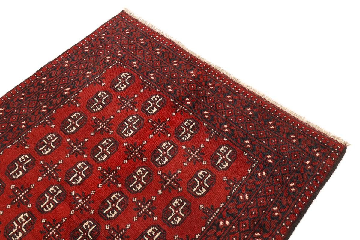 Orientteppich Afghan Akhche 150x194 Handgeknüpfter Höhe: rechteckig, 6 Nain Trading, mm Orientteppich