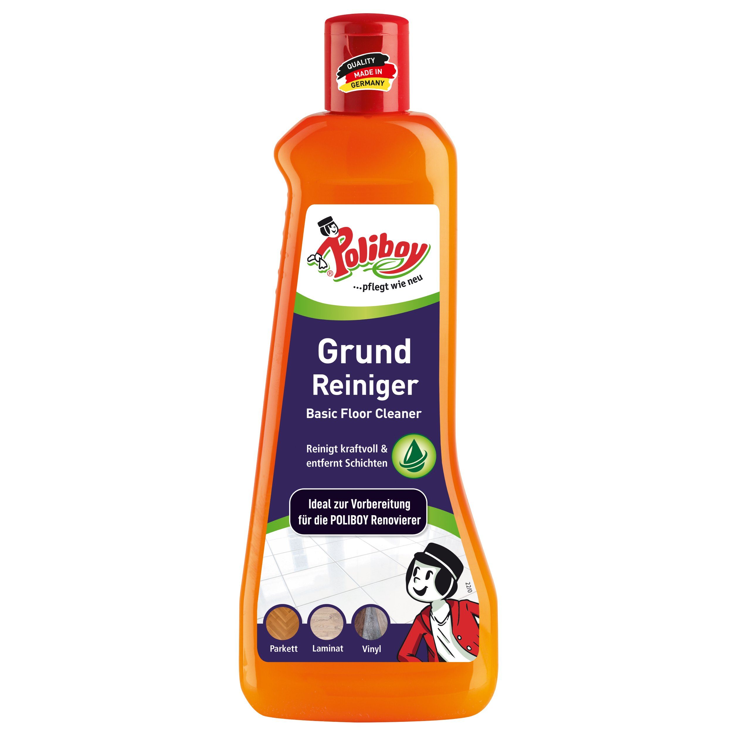 für wasserfeste Böden - 500ml Grundreiniger