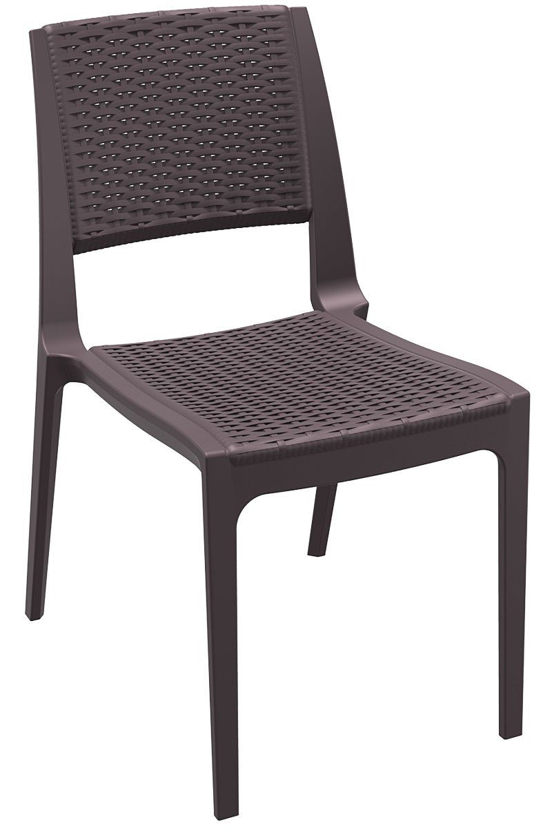 CLP Gartenstuhl Verona, UV-beständig, wasserabweisend, Polyrattan günstig online kaufen