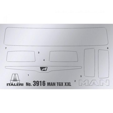 Italeri Modellbausatz 510003916 - Modellbausatz,1:24 MAN TGX XXL D38 E6 Edition