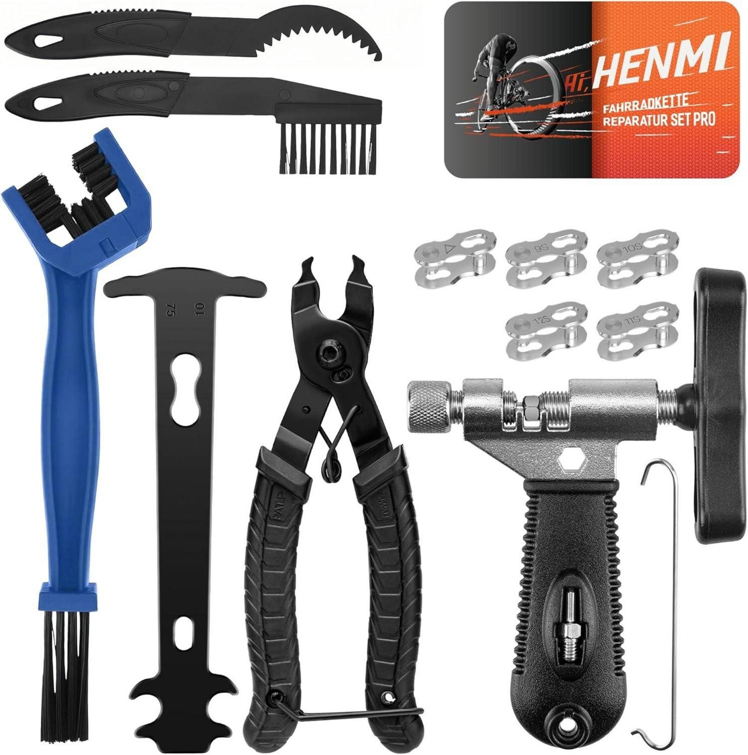 Fahrradständer Fahrrad Kettennieter Kettenzange Kettenschloss Reparatur Set