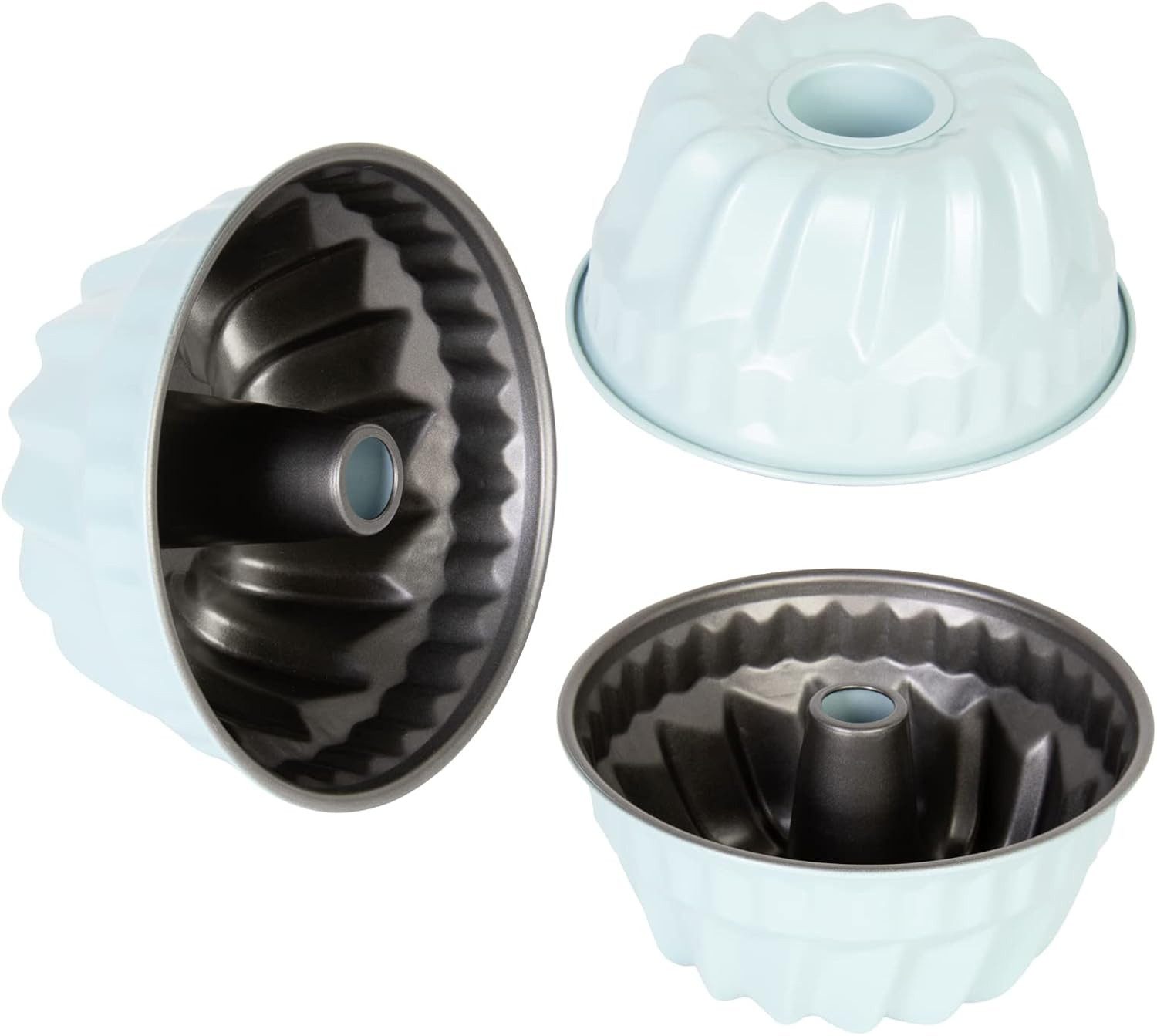 Wenco Gugelhupfform Backform 18 cm, hitzebeständig bis 230°C, Antihaftbeschichtung, robuster Stahl, gleichmäßige Wärmeverteilung