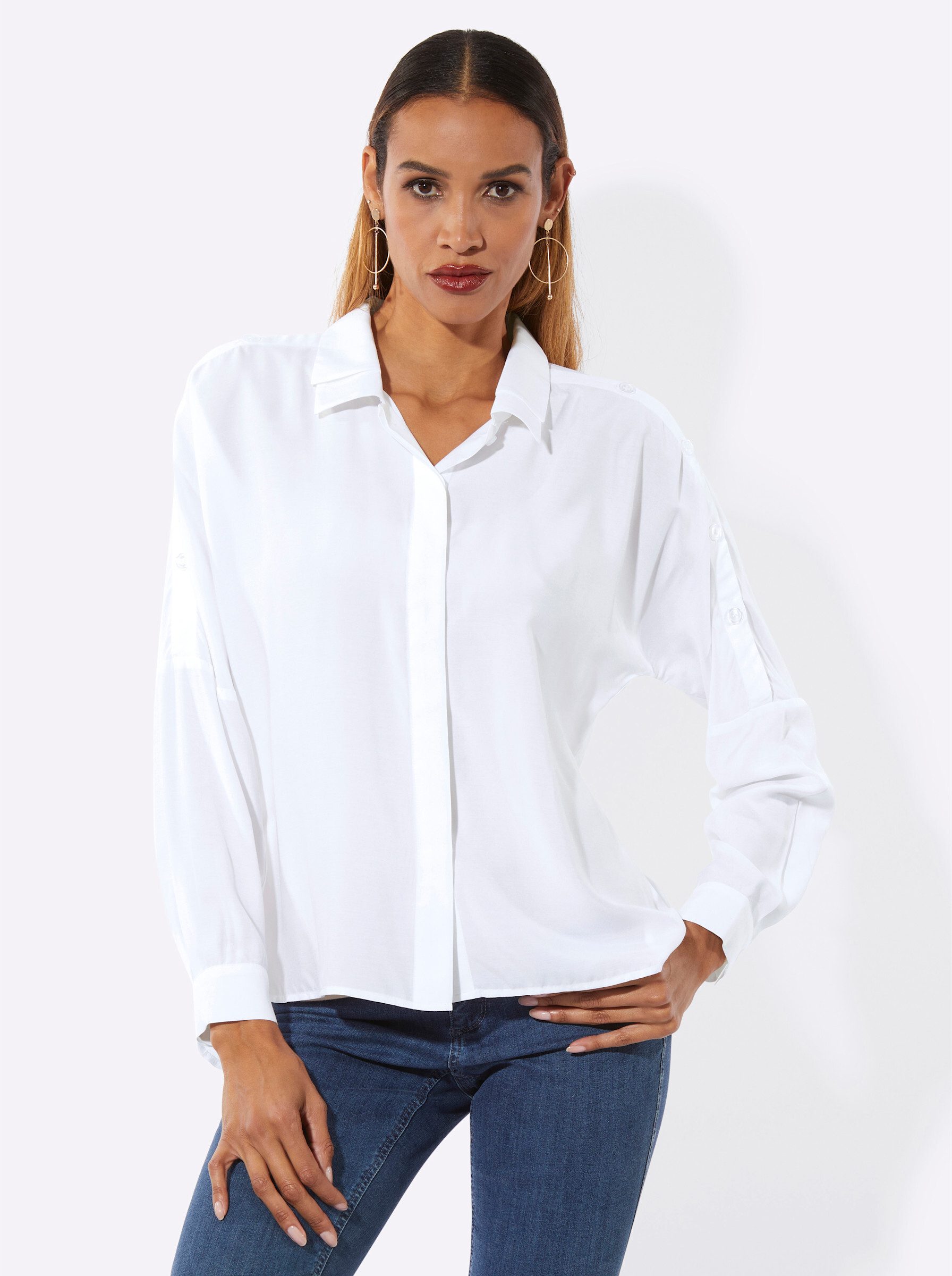 creation L Klassische Bluse Hemdbluse günstig online kaufen