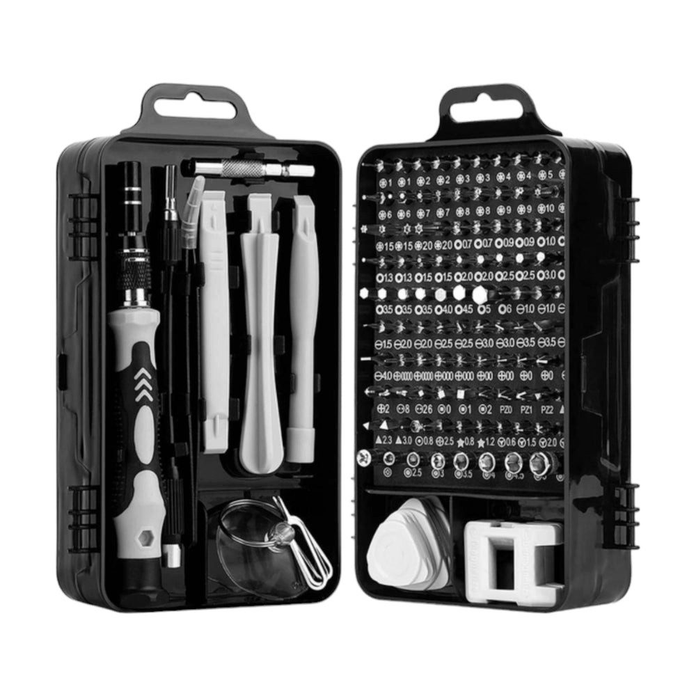 VERK GROUP Schraubendreher Präzision Schraubendreher Satz magnetisch Torx 115 in 1