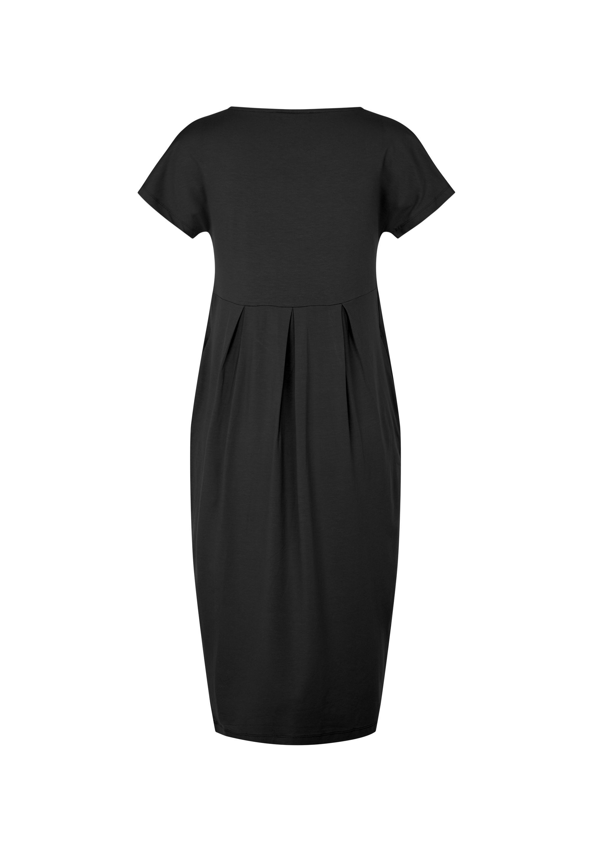 Masai Jerseykleid MaOlnia Weiche Jersey, Rundhalsausschnitt, kurze Ärmel, Eingrifftaschen