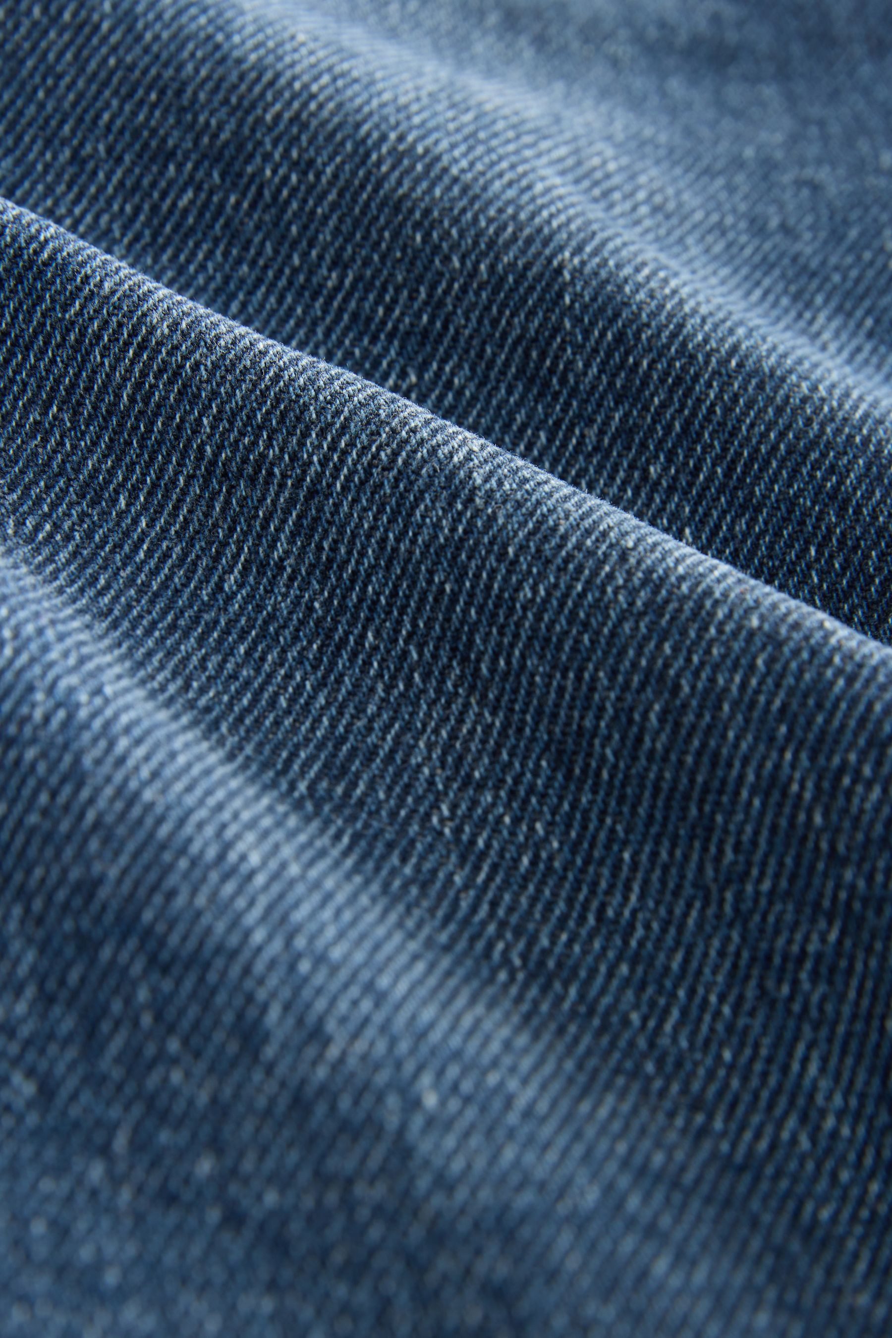Next Bermudas Knielange Denim-Bermudashorts, Kurzgröße (1-tlg)