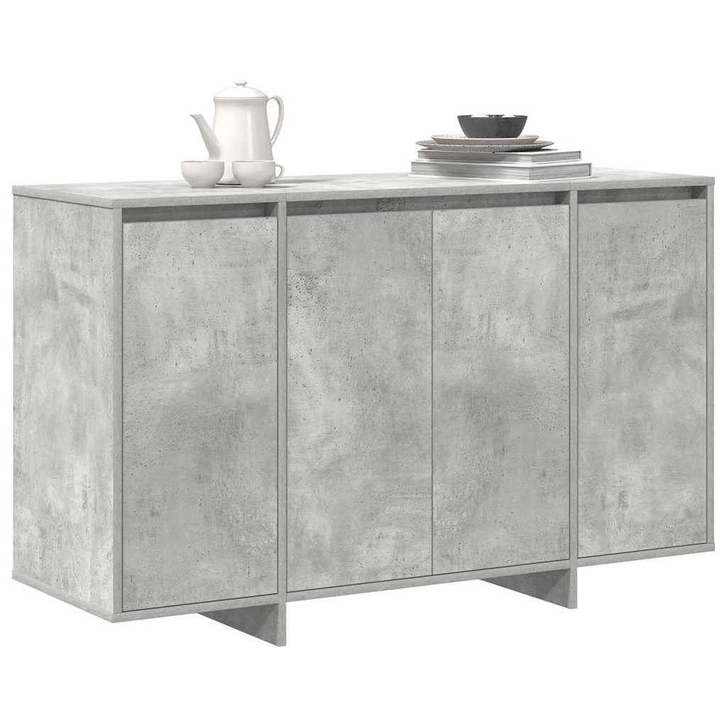 vidaXL Sideboard Sideboard Betongrau 120 x 41 x 75 cm Holzwerkstoff (1 St) günstig online kaufen