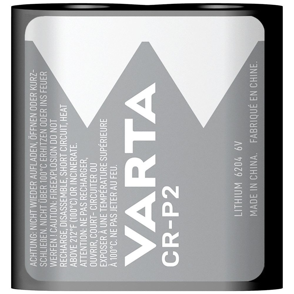 VARTA Varta LITHIUM Cylindr. CR-P2 Bli1 Fotobatterie CR-P 2 Lithium 1450 mAh Fotobatterie