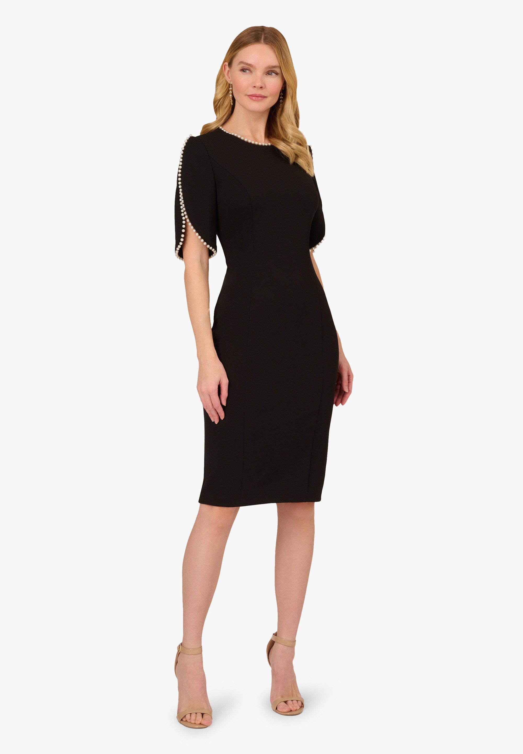 Adrianna Papell Midikleid Knit Crepe Pearl günstig online kaufen