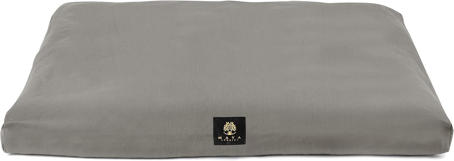 Maya Lumbini Meditationskissen Meditationsmatte Zabuton mit komfortabler Kapokfüllung