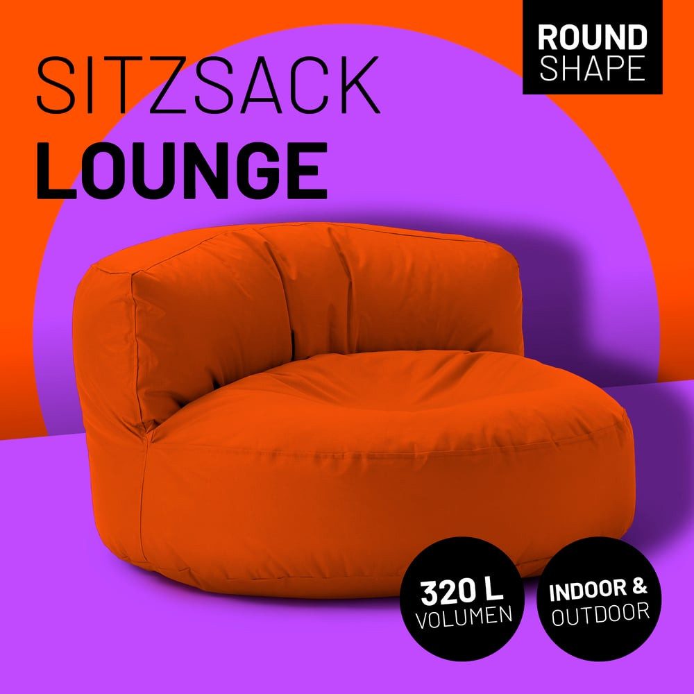 Lumaland Sitzsack Round Sofa Sitzkissen Bean günstig online kaufen