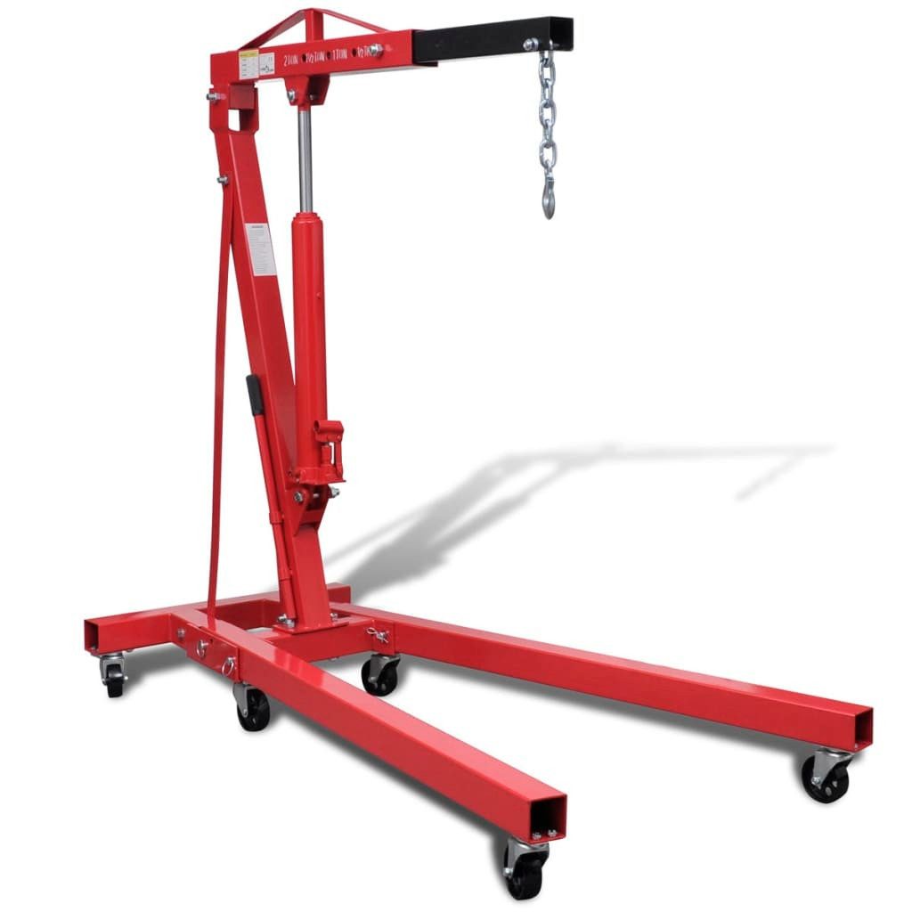 Werkstatt-Set Werkstattkran 2 Tonnen Klappbar 88,2 kg