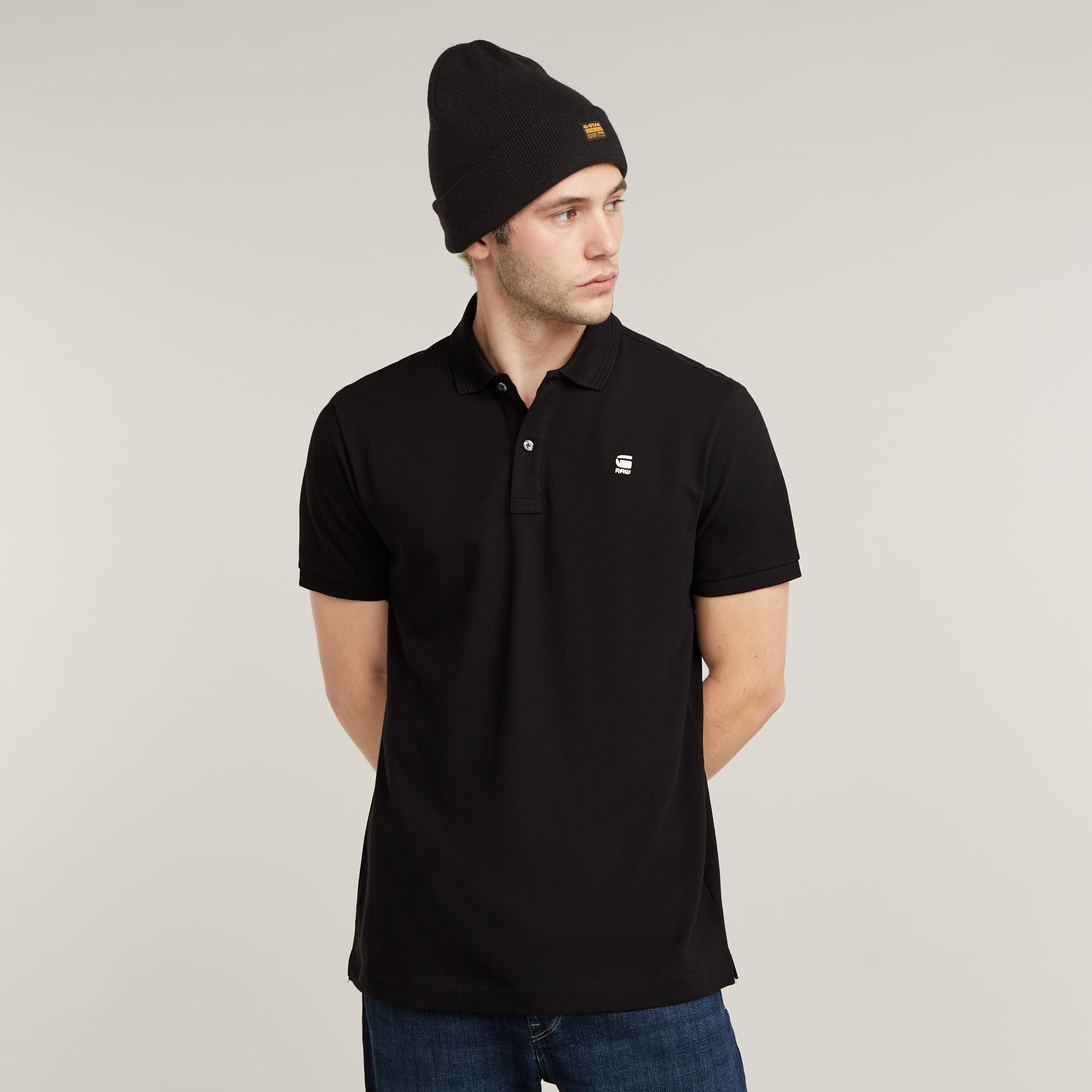 G-STAR Poloshirt Dunda Slim Fit Logostickerei auf der Brust günstig online kaufen